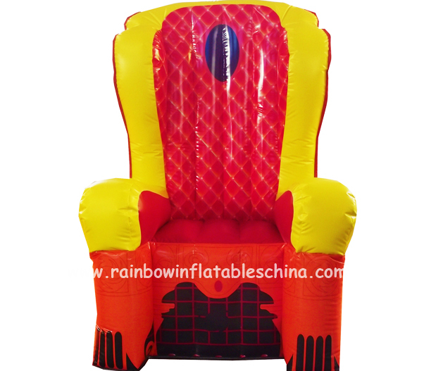 RB20006-4(1.22x2.39m) Inflatables Customized ThroneInflatable Party Chair For Sale
