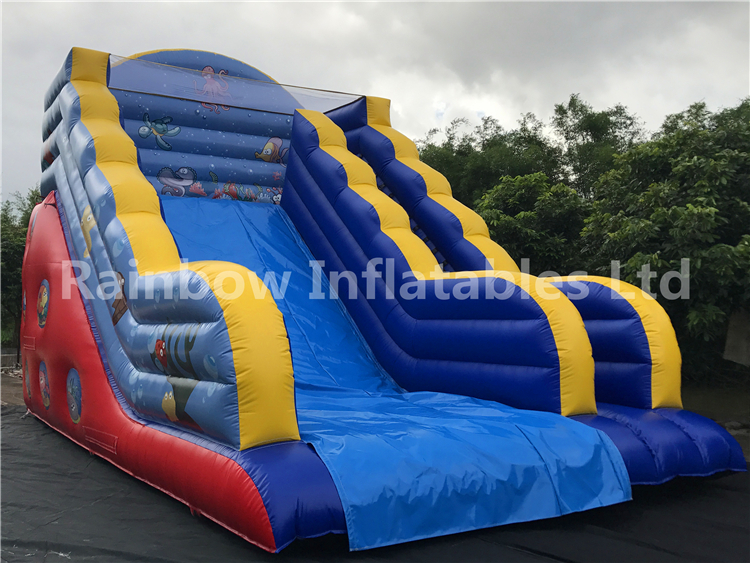 RB6104(8x5x6m) Inflatables Ocean theme slide hot sales