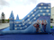 RB08007(5.4x3.5x4m) Inflatable Popular Frozen Theme Water Slide For Fun 