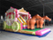 RB8049 (8x6.5x6m) Inflatable The Festoon Vehicle Parade Castle With Slide For Sale