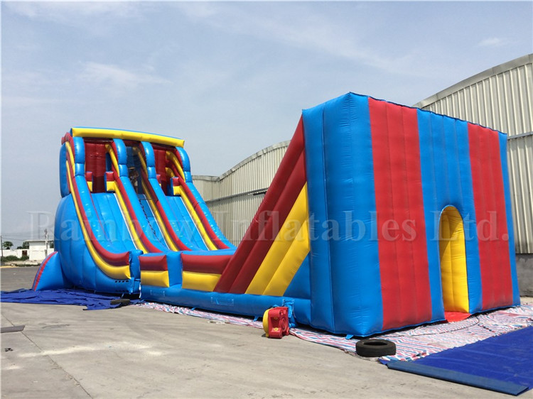 RB6057(21x6x9mh) Inflatable Giant Customized Commercial Zip Slide For Kids