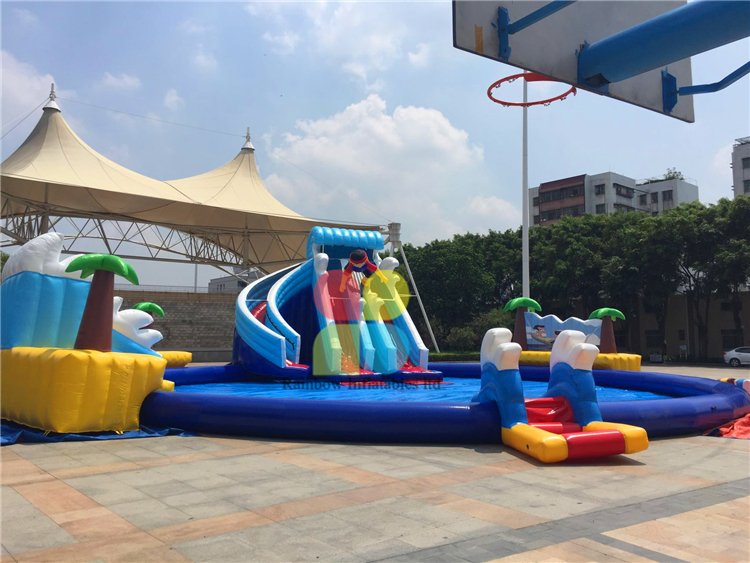 RB32018（dia 21m） Inflatable Commercial Giant Floating Water Park hot sale 