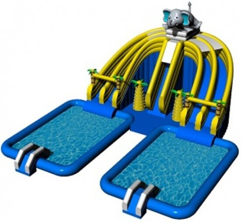 Inflatable Above Ground Water Park Inflatable Water Floating Park