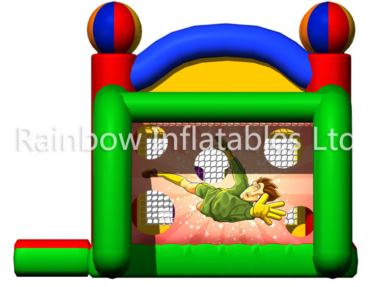 RB02016(4.7x4.5x3.5m) Inflatable Bouncy House With Soccer Game