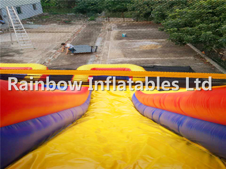 RB6099(8x5x6m) Inflatable Double chute Slide For Sale,Popular Slide For Kids