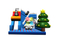 RB06112（8x6x6.5m）Inflatable Happy penguin and polar bear dry slide for sale
