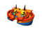 RB06117（8.7x6x3.4m）Inflatable crab giant double dry slide new design for sale 