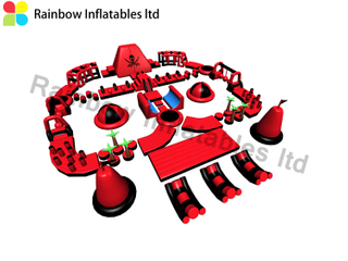 RB34005 Hot Outdoor Commercial Adult Inflatable Water Park Inflatable Pirate Theme Water Park RB34005 30X25
