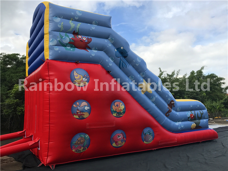RB6104(8x5x6m) Inflatables Ocean theme slide hot sales