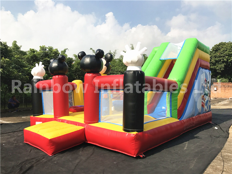 RB04125( 7x4.7m ) Inflatable Mickey mouse Jumping Funcity 