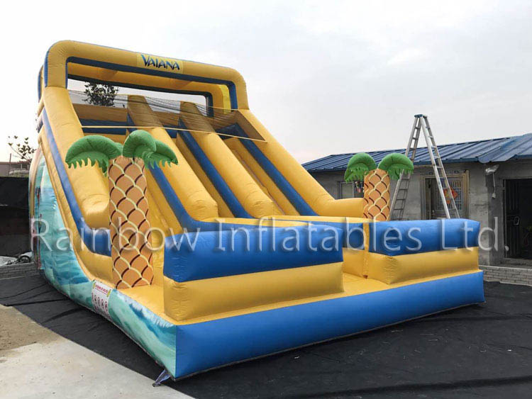 RB6090 (8x5x7m) Inflatable The theme of romance dry Slide 