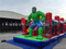 RB6038-5(5.4x3.5x4m) Inflatable The Popular Hulk Customized Slide For Children