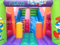 RB6107（3x6.5x4m） InflatableThe Smurfs dry slide For Kids