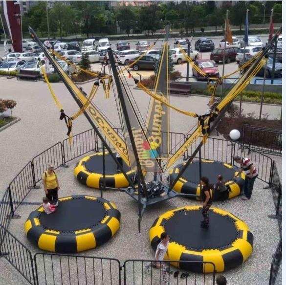 4-in-1 trampoline--rocket sky-high in the air 