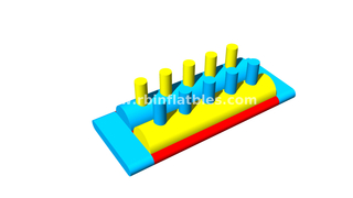 RB-WG-92 Inflatable Smoke Stacks Inflatable Aqua Park