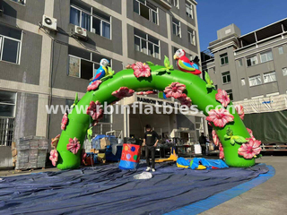 RB22096 Inflatable Jungle Flower Arch