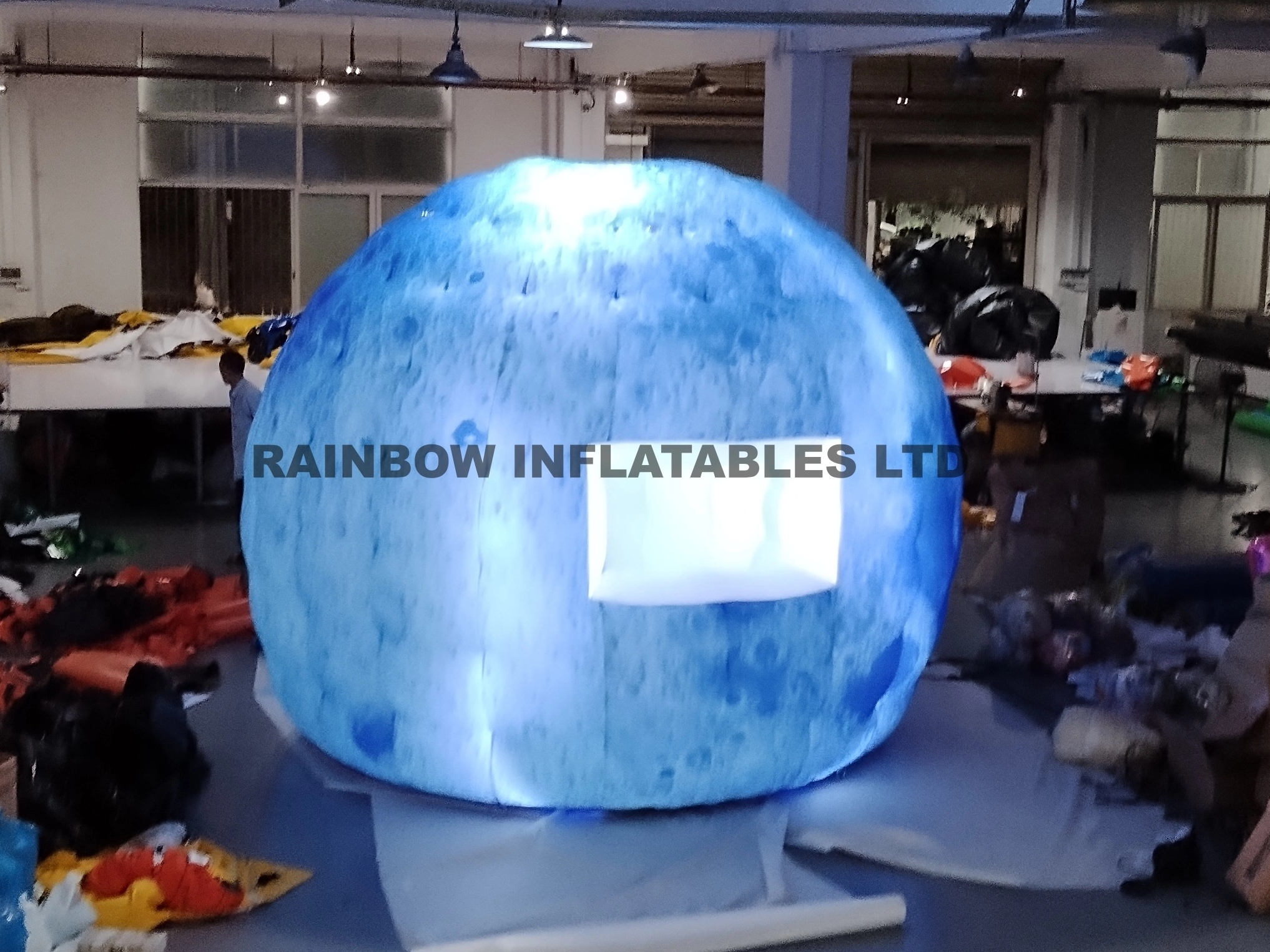 Giant Light Up Inflatable Tent with Remote Control Color Changing LED Lights for Music Festival
