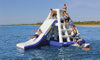 Inflatable Water Toys Climbing Wall Ladder And Slide for Water Games
