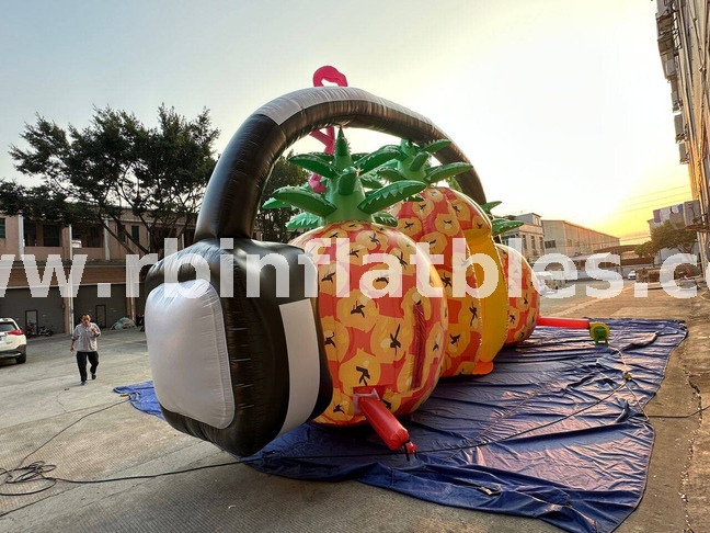 RB22128 Inflatable Pineapple Decoration with Glasses