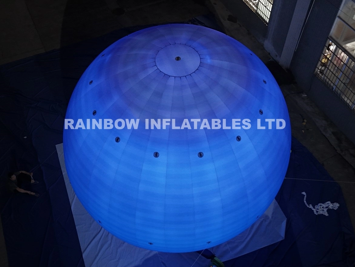 Large Inflatable Neptune with Lights