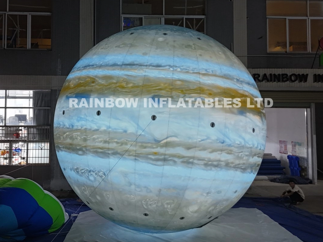 LED Inflatable Jupiter Planet