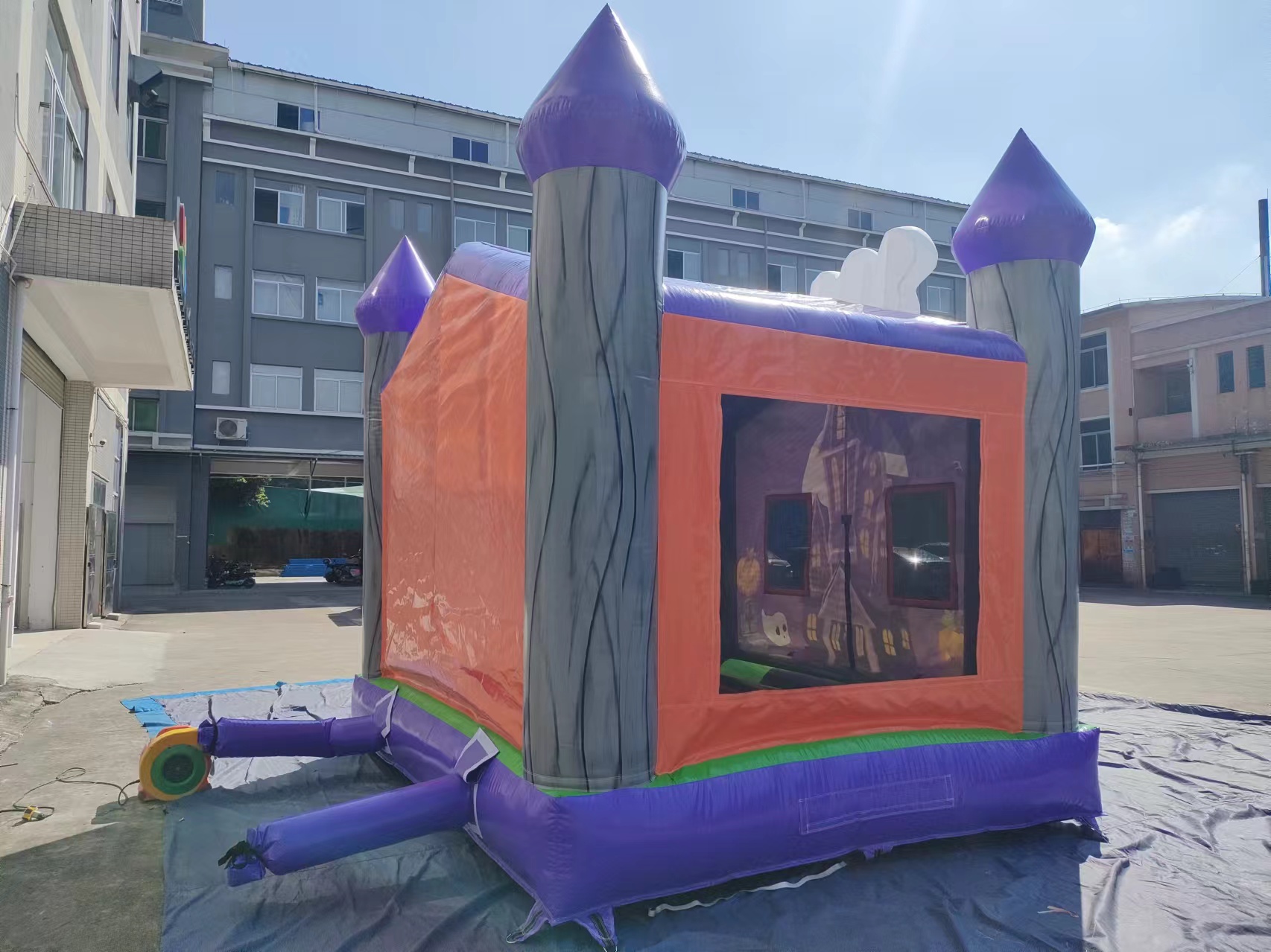 Inflatable Halloween Theme Witch bouncer for Kids