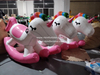 RB33268-2 Inflatable Rocking Unicorn