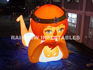 Inflatable LED Goddess