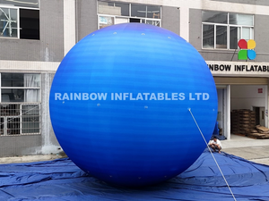 Large Inflatable Neptune with Lights