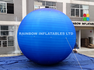 Large Inflatable Neptune with Lights