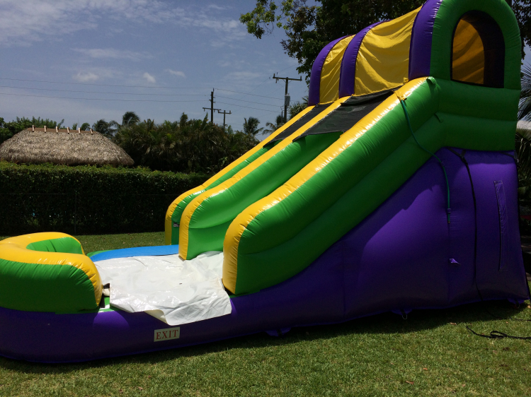 Commercial Inflatable Splash Water Slide for Kids And Adults