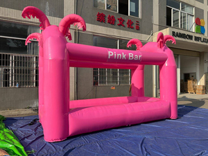 Inflatable Pink Bar Tent