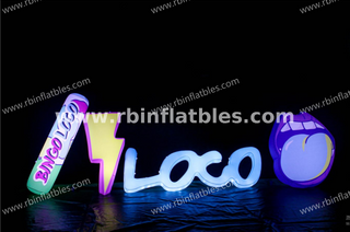 RB22110 Inflatable lighting numbers