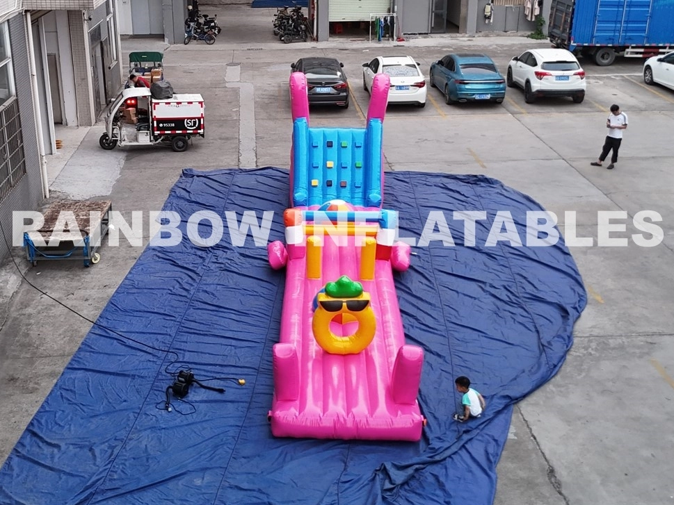 Inflatable water obstacle