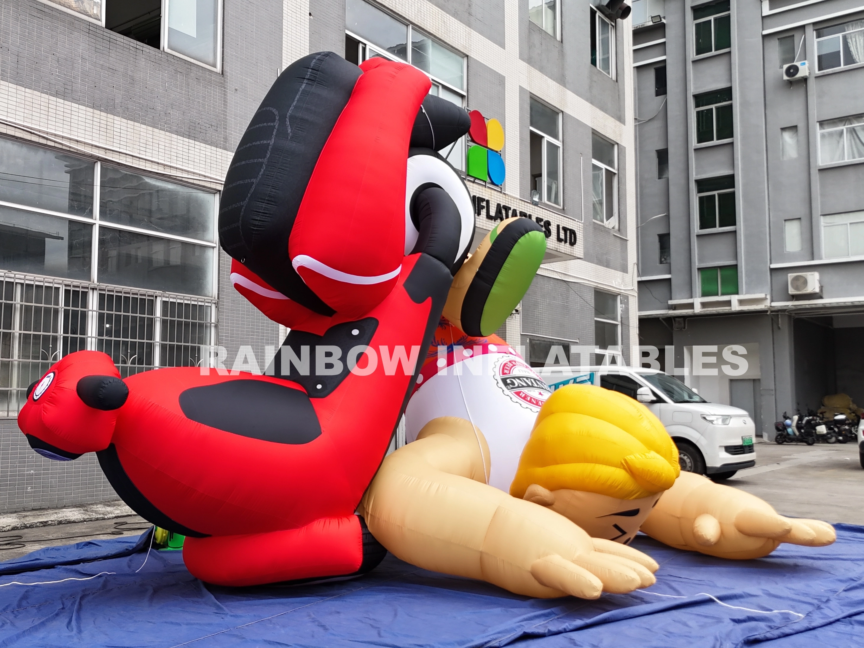 Inflatable LED cartoon