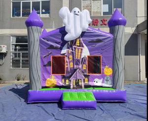Inflatable Halloween Theme Witch bouncer for Kids