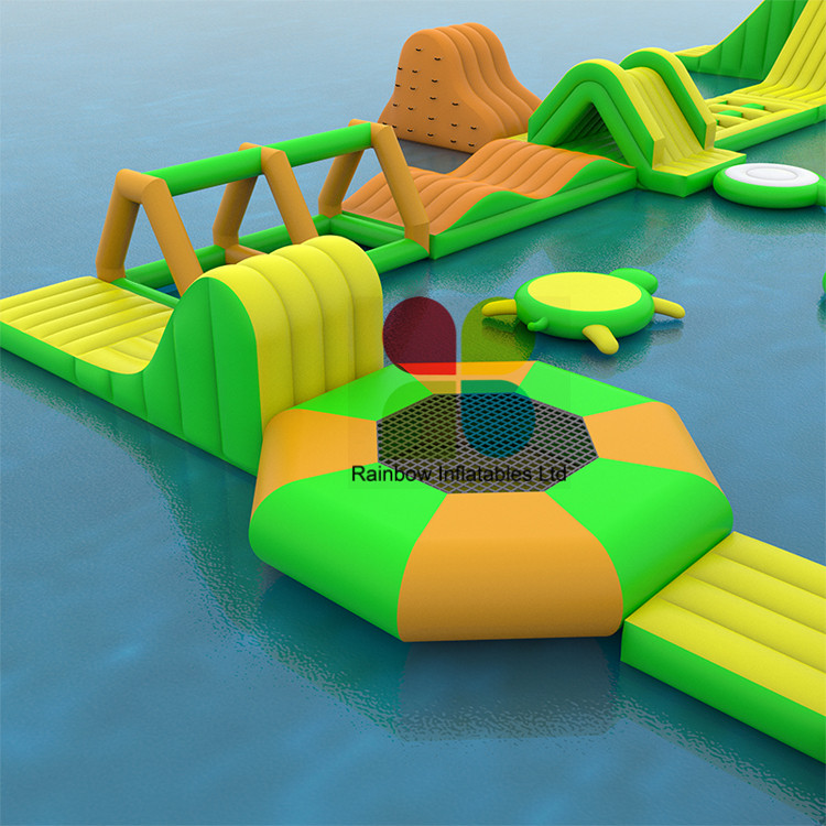 New Customized Inflatable Water Park Floating Aqua Park