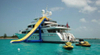 Lake Sea Boat Inflatable Yacht Water Slide For Adults