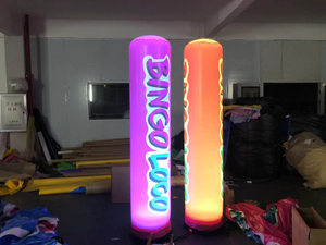 LED Lighting Pillar Inflatable Column Party Light 