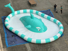 Inflatable Whale Soft Mountain Pool 