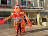RB22131 Inflatable Walking Clown Cartoon