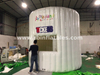RB41078 Dia4m 3.5mH Inflatable White Cube Tent For Advertising Party