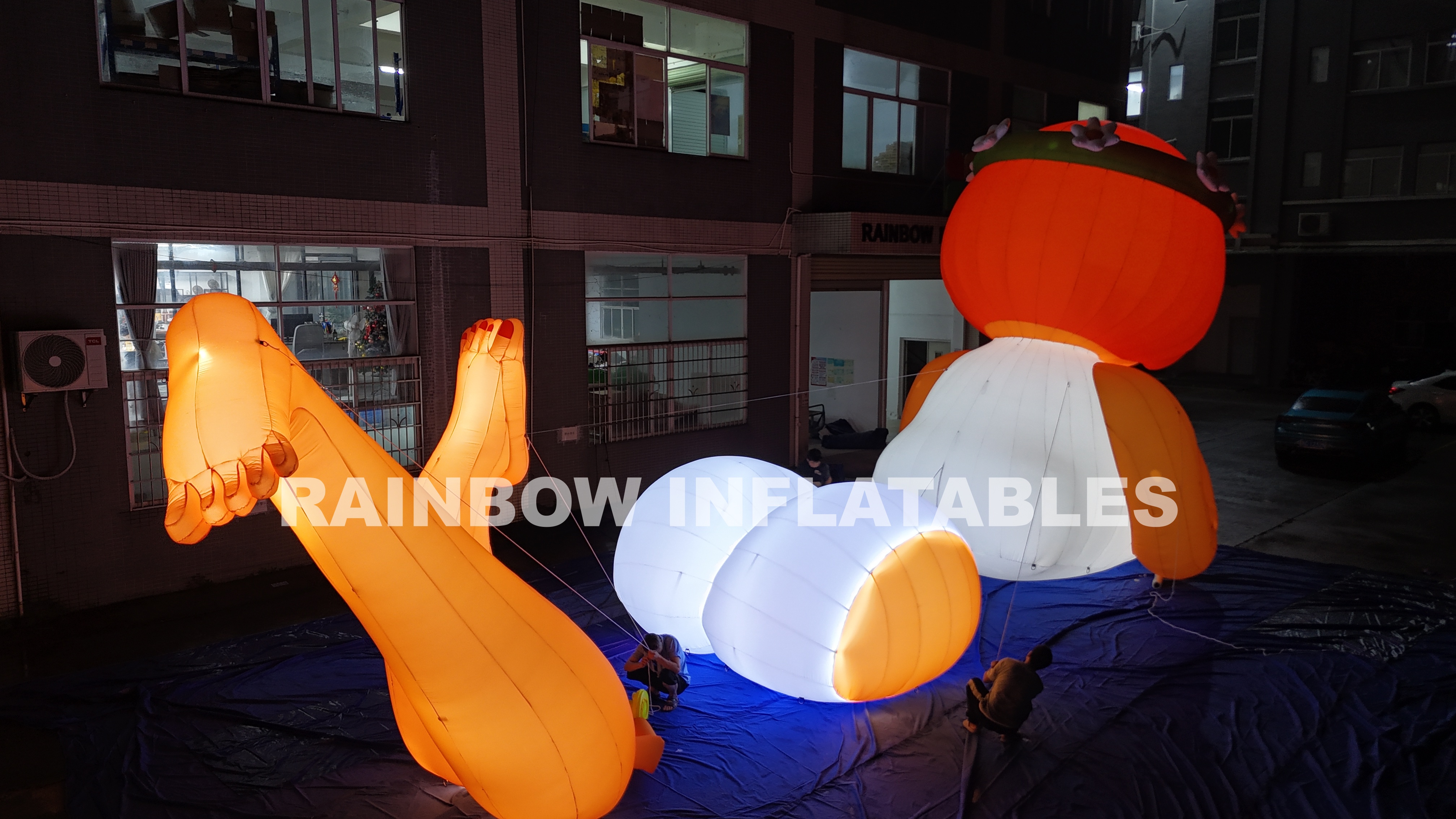 Inflatable LED Goddess