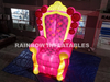 Inflatable LED chair