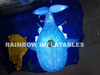 Inflatable LED whale