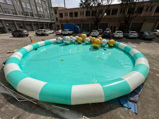RB30040（Dia12m）Inflatable Swimming Pool For Sale