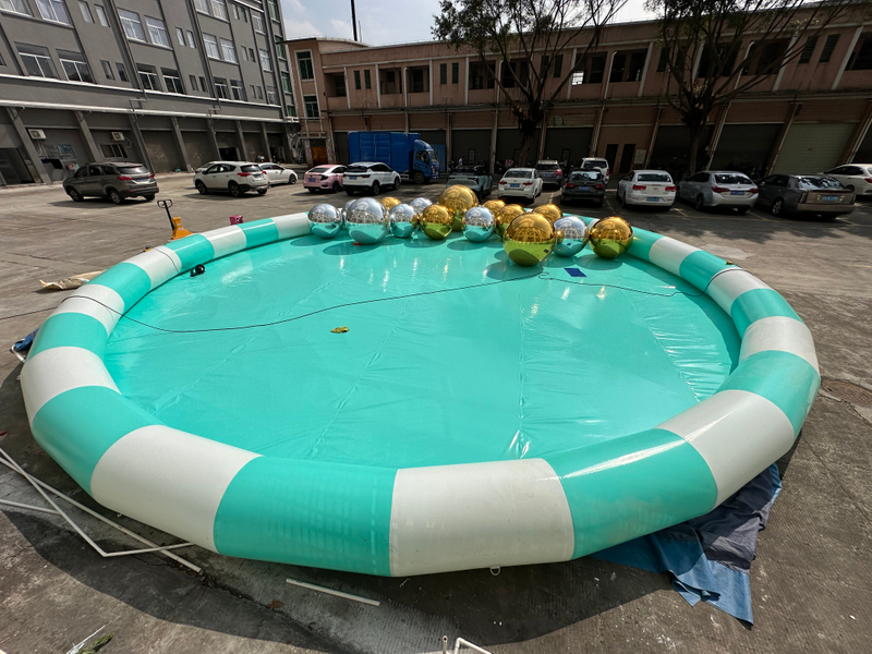 RB30040（Dia12m）Inflatable Swimming Pool For Sale