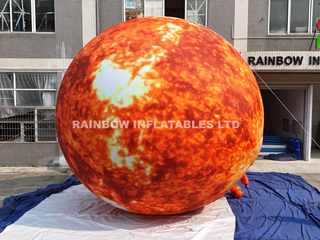 Large Inflatable Sun with Lights 