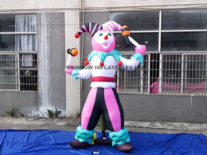 Inflatable Clown Cartoon