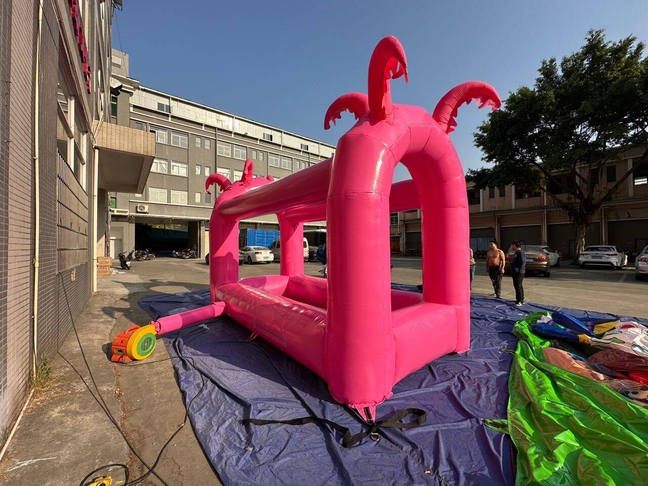 Inflatable Pink Bar Tent